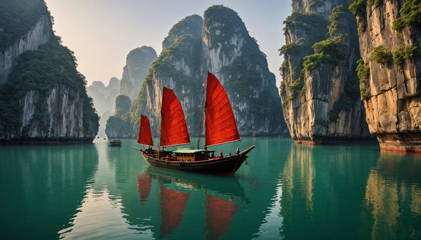 À la découverte des trésors cachés de la baie d'halong en croisière